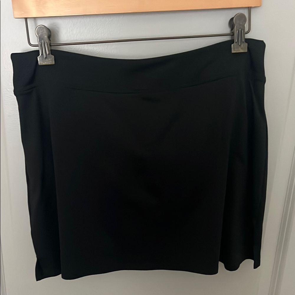 Tranquility Black Mini Pencil Skorts for Night Out